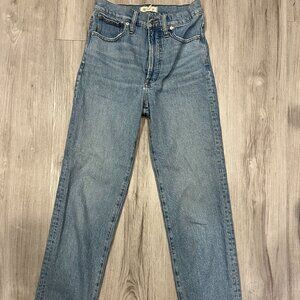 Madewell The Perfect Vintage Straight Jean Size 27